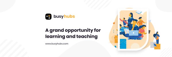 BusyHubs Profile Banner