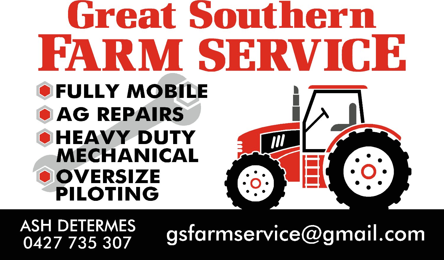 Great Southern Farm Service banner
