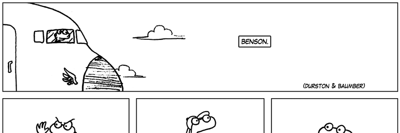 Benson Comics banner