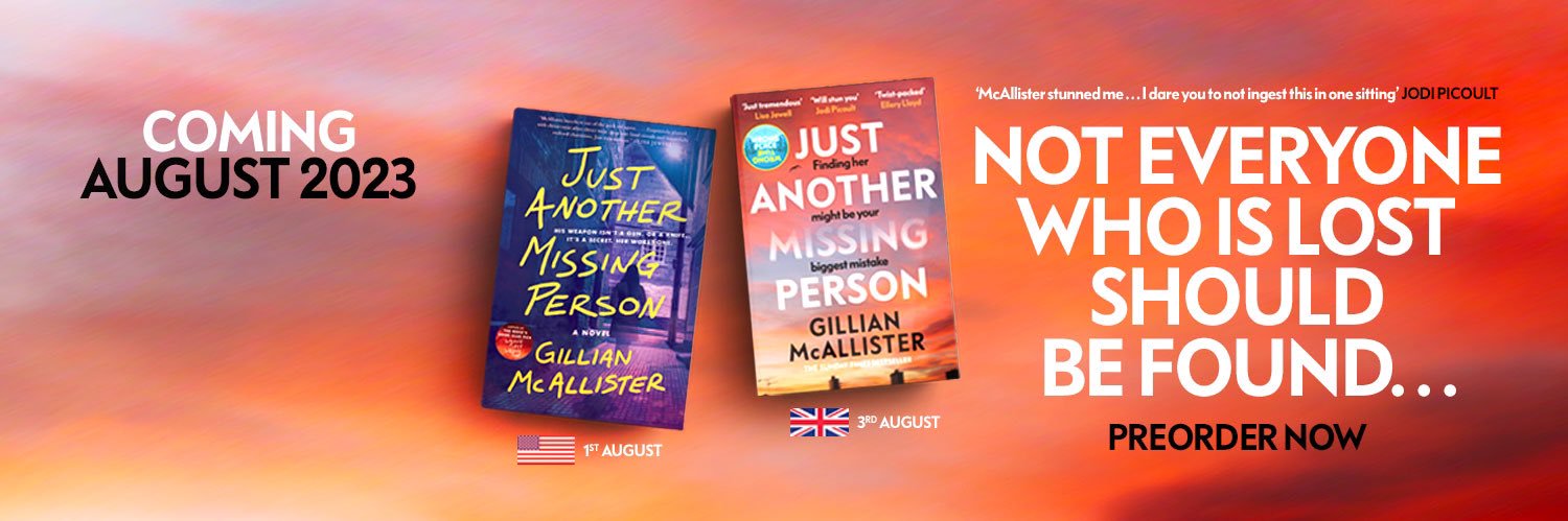 Gillian McAllister banner