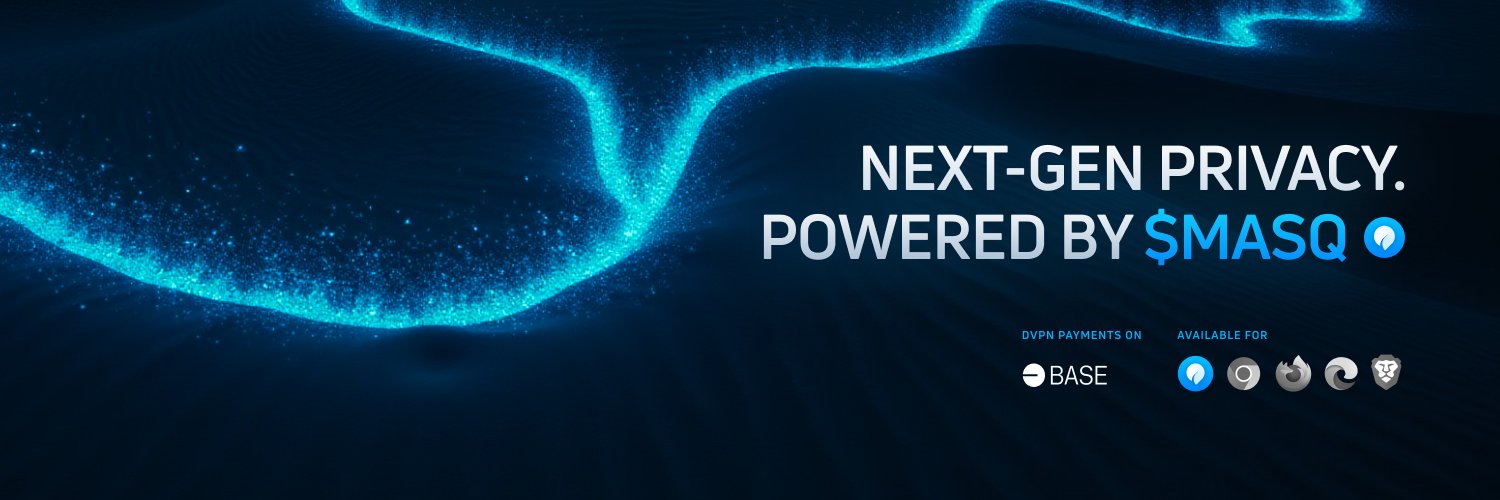 MASQ dVPN & Browser on Base's banner