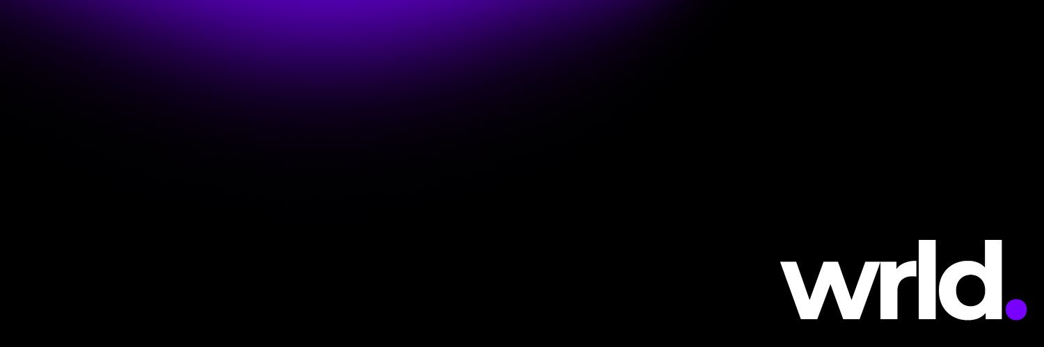 WRLD's banner