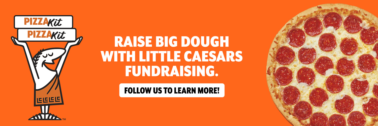 Little Caesars Fundraising banner