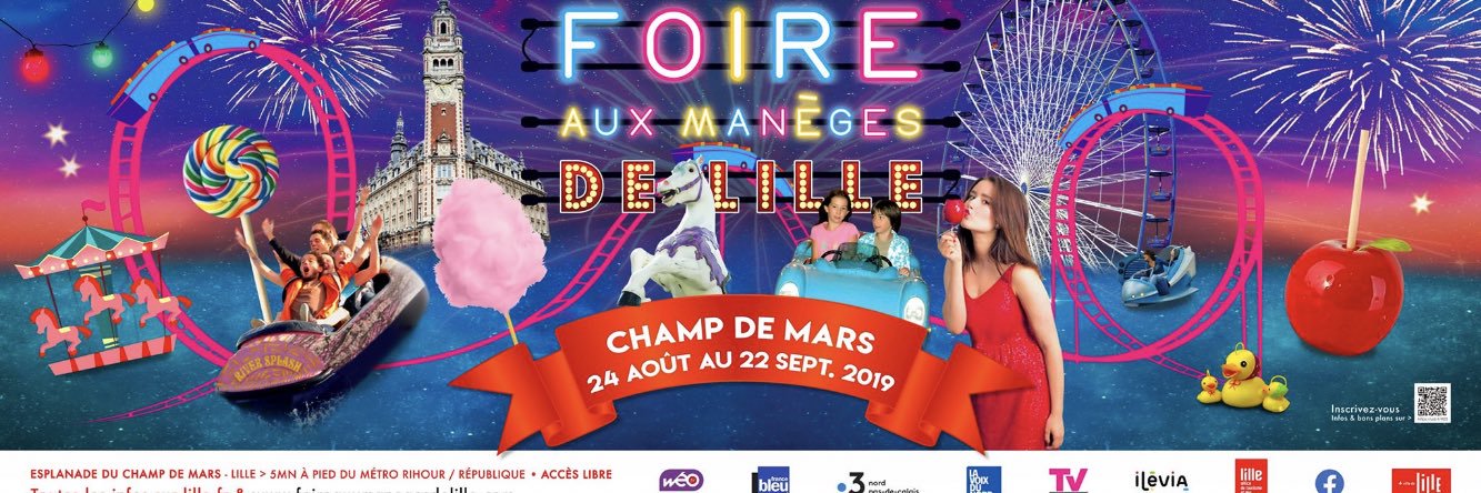 Foire aux Manèges De Lille - Officiel banner