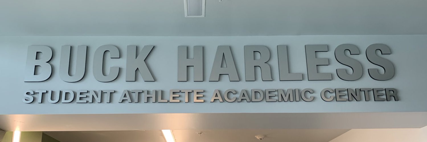 Buck Harless Student-Athlete Academic Center Profile Banner