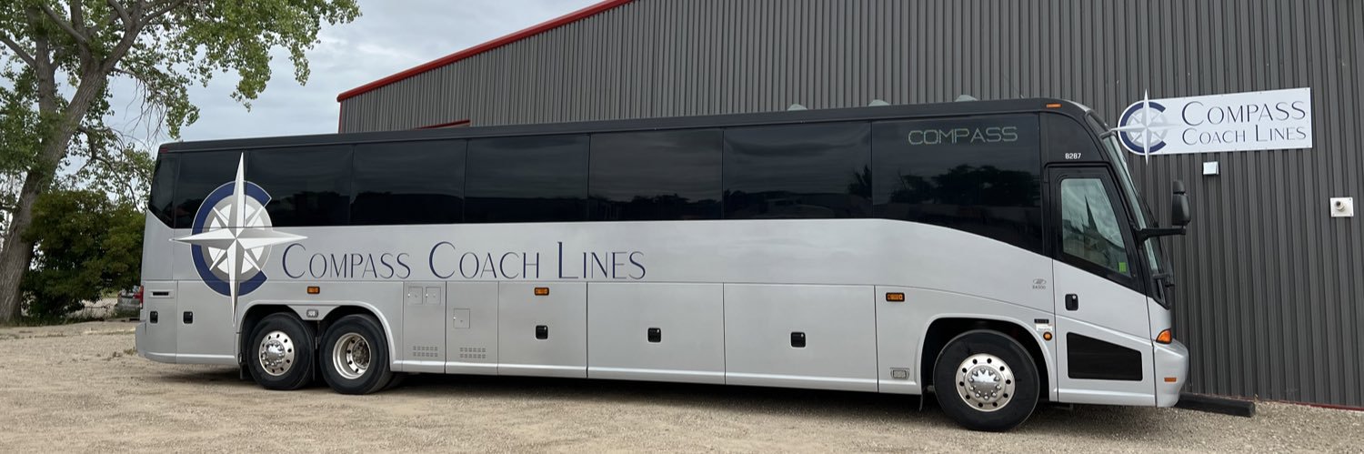 Compass Coach Lines banner