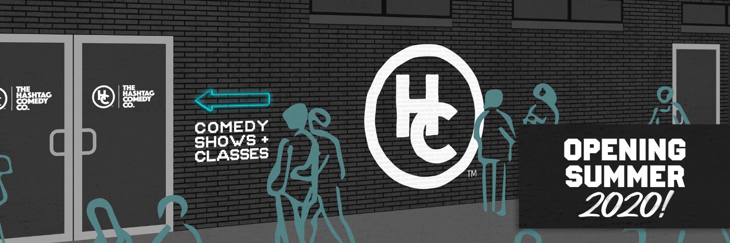 Hashtag Comedy banner