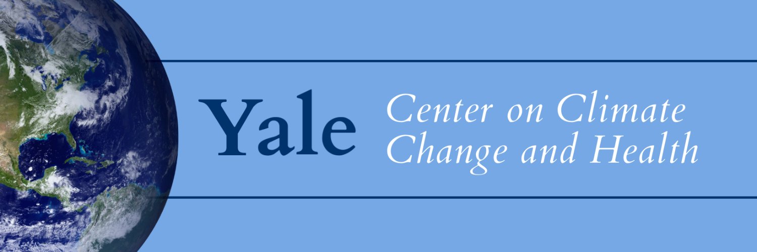 Yale Center on Climate Change & Health banner