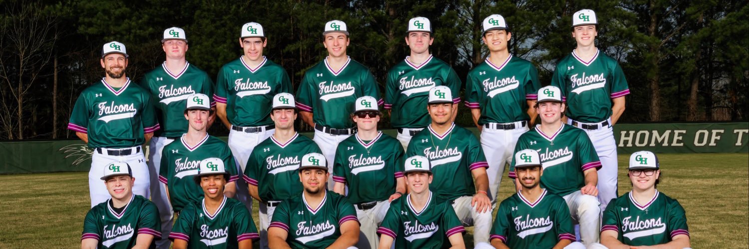 Green Hope HS Baseball banner