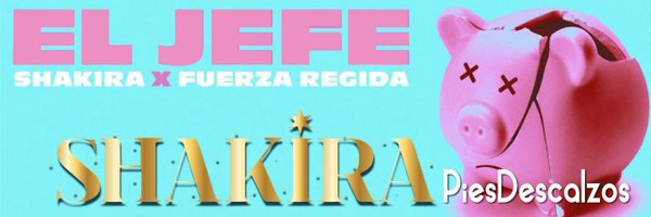 Shakira Pies Descalzos México Profile Banner