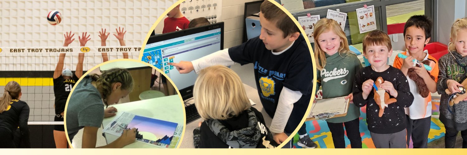 East Troy CSD banner