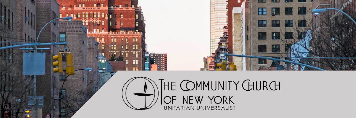 Community Church of NY Unitarian Universalist banner