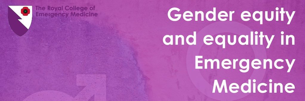 Gender Equity and Equality in Emergency Medicine banner