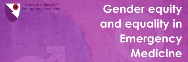 Gender Equity and Equality in Emergency Medicine Profile Banner