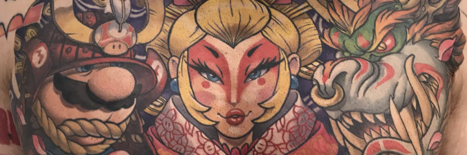Tattoos by Asher 🤖🐻 banner