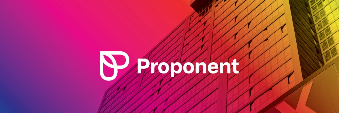 Proponent banner