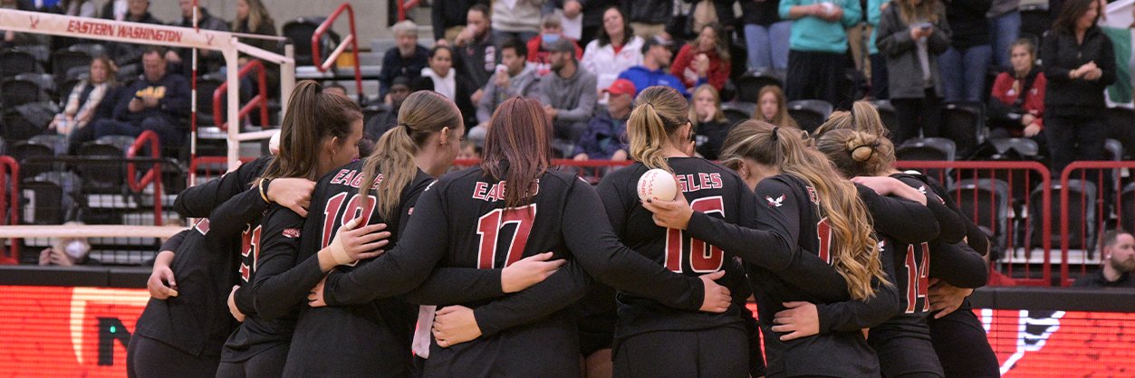 EWU Volleyball 🏐 banner