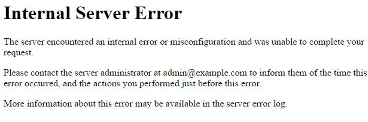 Error reading data