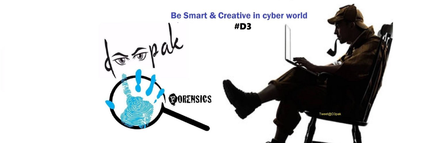 DR. DEEPAK (D3) FORENSICS banner
