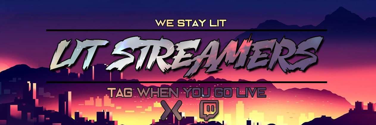 LitStreamers's profile banner image