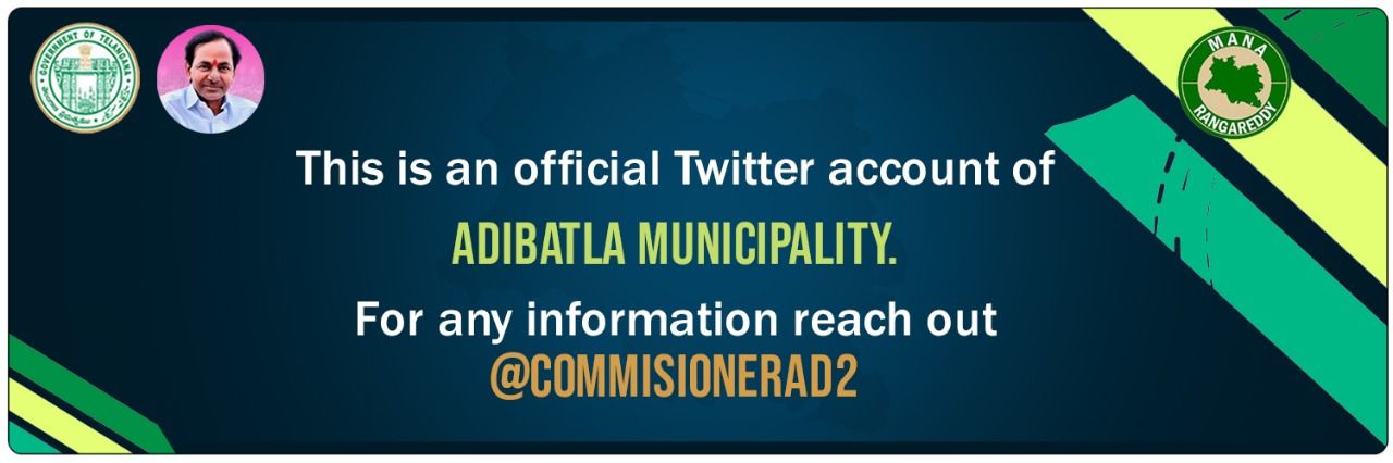 Deputy Commissioner, Adibatla Circle banner