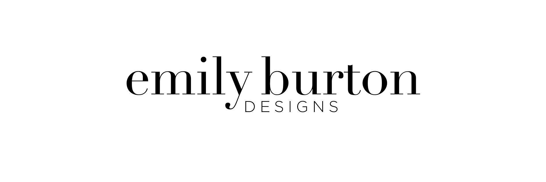 emily burton designs banner
