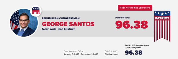 George Santos Profile Banner