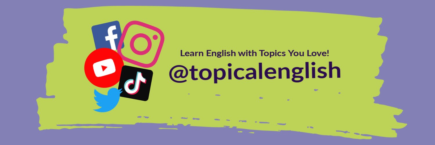 TopicalEnglish's profile banner image