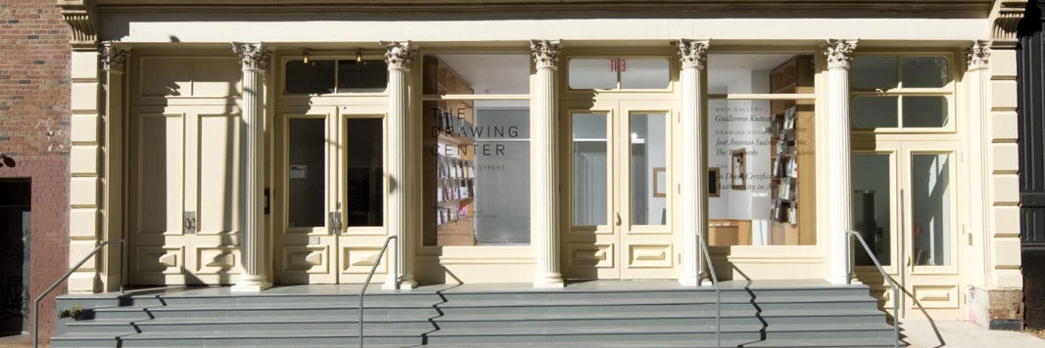 The Drawing Center banner
