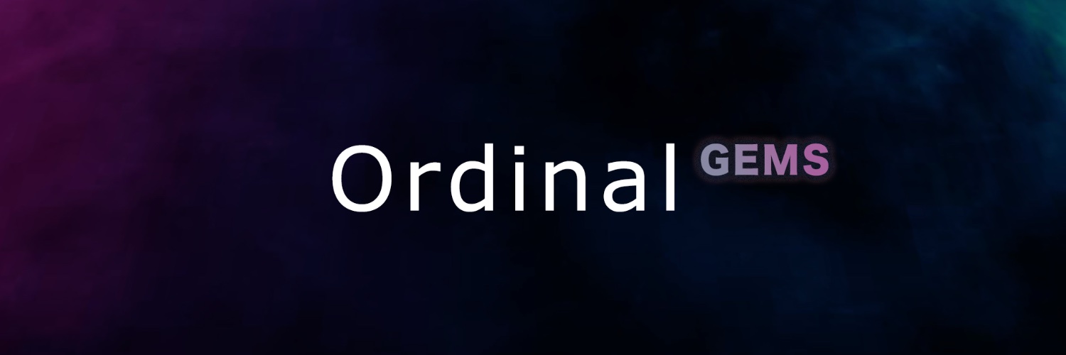 Ordinal Gems Profile Banner