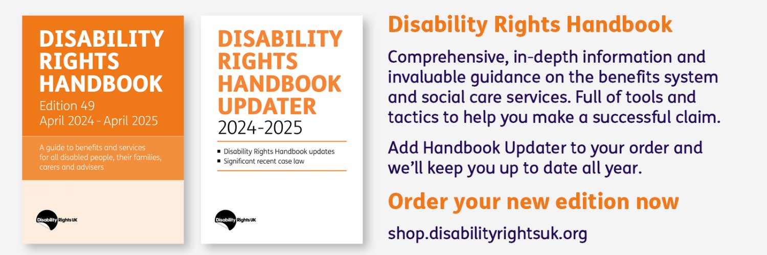 Disability Rights UK Profile Banner