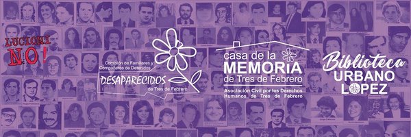 Memoria en Tres de Febrero Profile Banner