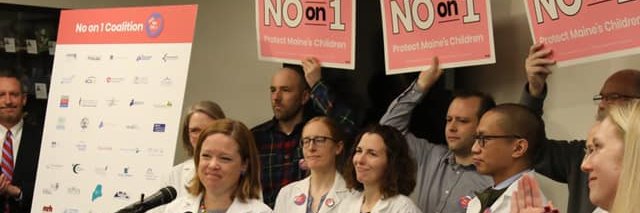 Maine Families for Vaccines banner