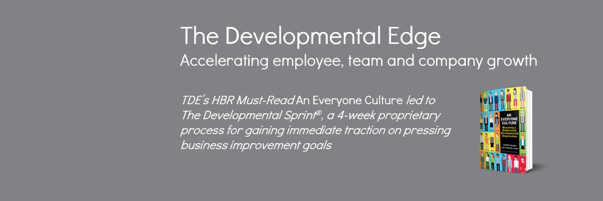 The Developmental Edge banner