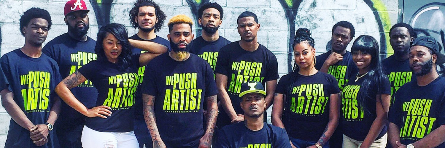 Wepushartists's profile banner image