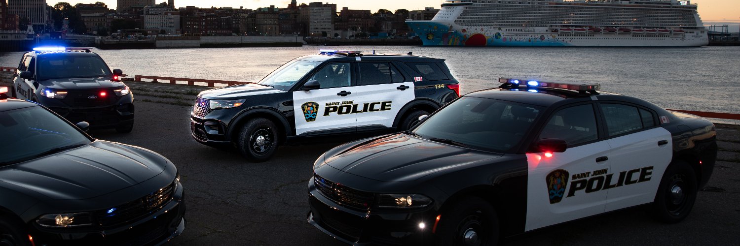 Service de police de Saint John banner