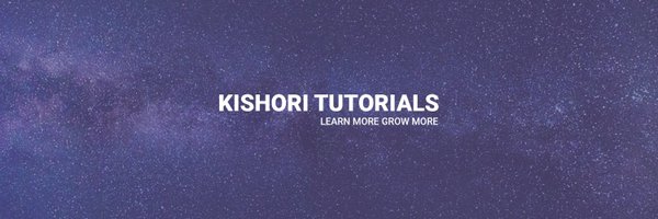 kishoritutorial Profile Banner