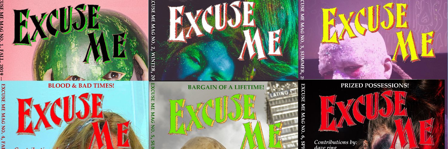 Excuse Me Mag banner