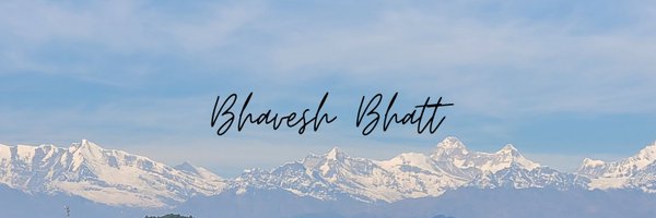 _bhaveshbhatt Profile Banner