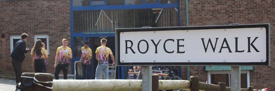 Royce Hall banner