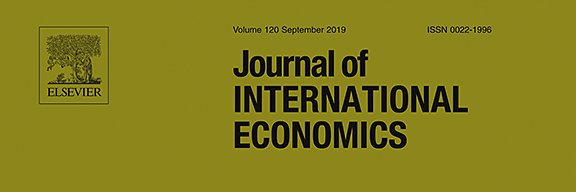 Journal of International Economics's banner