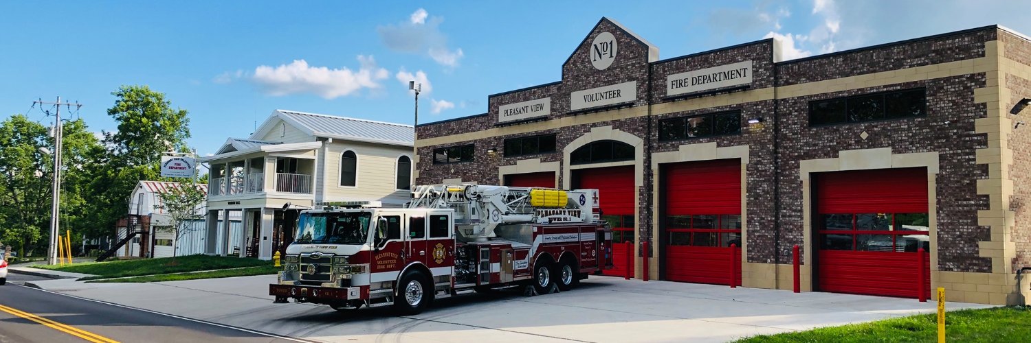 Pleasant View Volunteer Fire Department banner