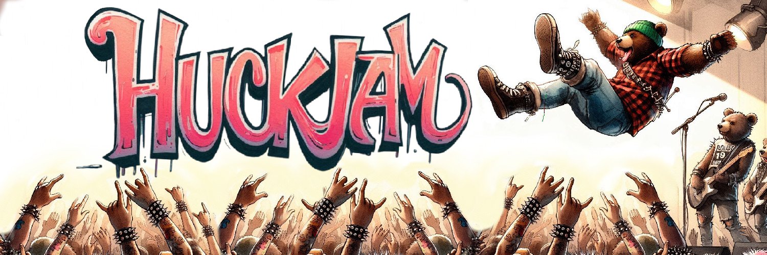 huckjam's profile banner image