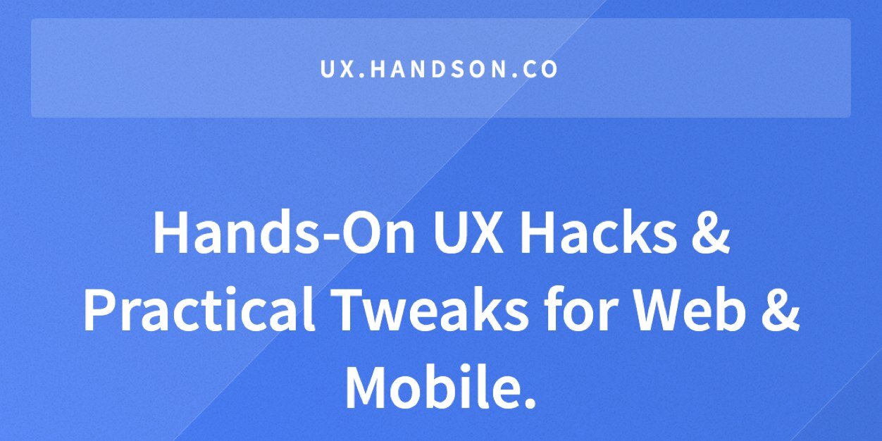 uxhandson's profile banner image