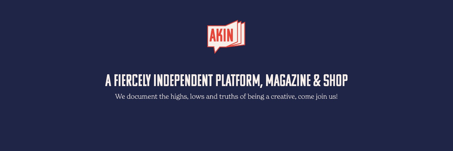 Akin Magazine banner