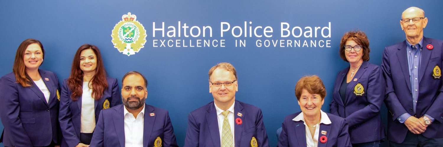 Halton Police Board banner
