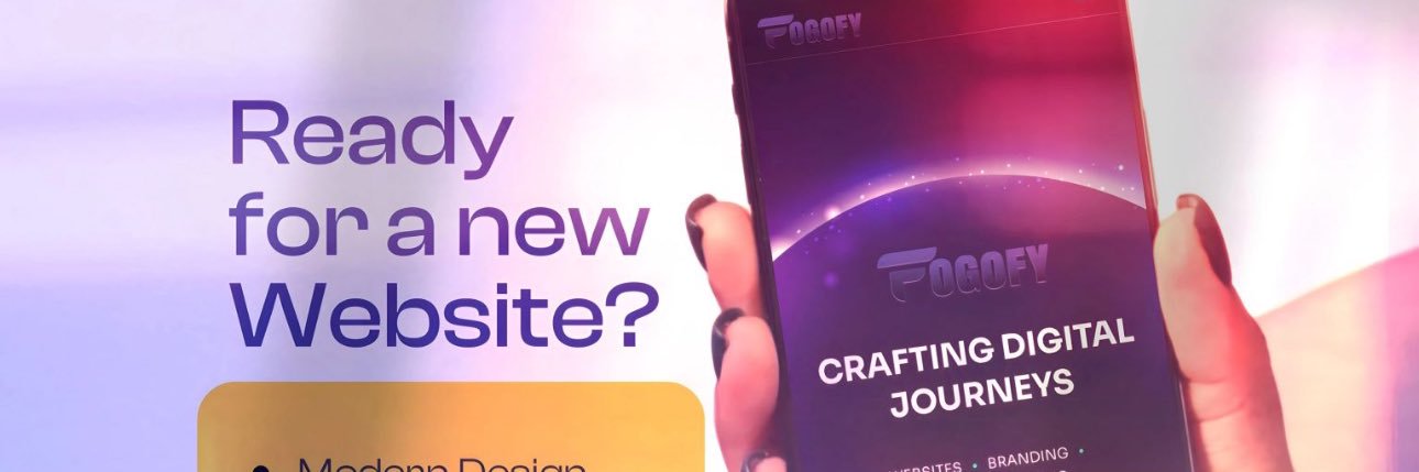 fogofy | Web Designer banner