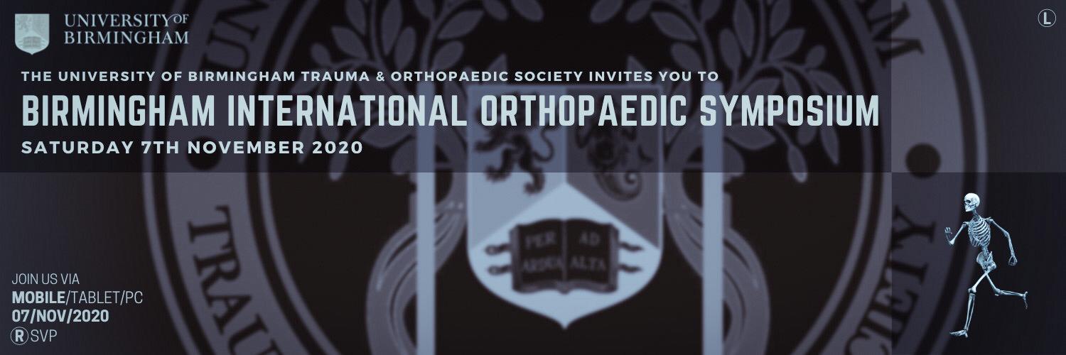 University of Birmingham T&O Society banner