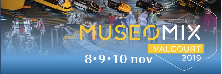 Museomix Québec banner