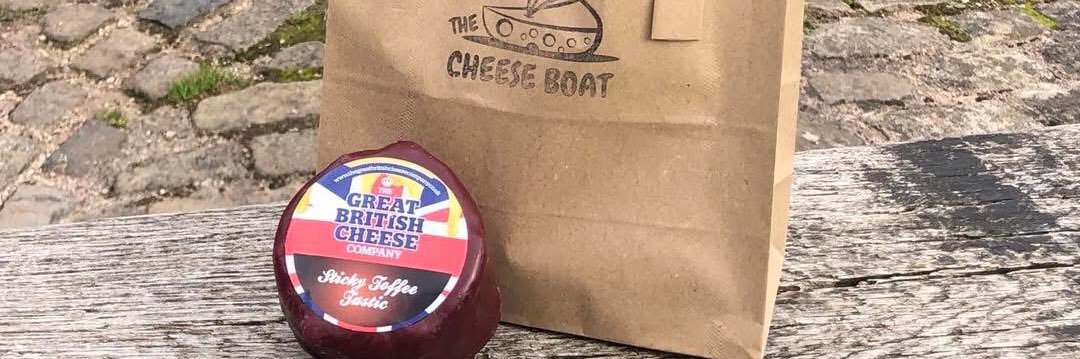 Cheese Aboard the Cheese Boat banner